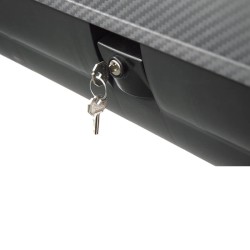 Μπαγκαζιέρα Οροφής Αυτοκινήτου Artplast 480lt Carbon Με Διπλό Άνοιγμα