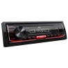 Radio Usb JVC KD-X162 1 Din 4x50 Watt MP3 / Aux Android Κόκκινο Χρώμα