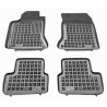 Πατάκια Σκαφάκια 3D Από Λάστιχο Για Mercedes-Benz W176 / GLΑ 2011- / Ιnfiniti Q30 15-19 Rezaw Plast 4 Τεμάχια Μαύρα
