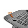 Πατάκια Σκαφάκια 3D Από Λάστιχο Για Mercedes-Benz W176 / GLΑ 2011- / Ιnfiniti Q30 15-19 Rezaw Plast 4 Τεμάχια Μαύρα