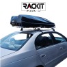 Μπαγκαζιέρα Οροφής Αυτοκινήτου Rackit Star 480lt Μαύρη Γυαλιστερή Με Διπλό Άνοιγμα & Quick Fix Τοποθέτηση