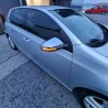 Καπάκια Καθρεφτών Για VW Golf VI (6) 08-12, Touran 10-15 Brushed Aluminium Πάνω-Κάτω Σετ 4 Τεμάχια