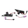 Πλαϊνά Φλας Φτερού Για Opel Vectra C 02-08 / Signum 03-09 Led Dynamic Άσπρα 2 Τεμάχια