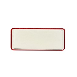 Αντανακλαστικό Αυτοκόλλητο & Βιδωτό 90mm x 40mm Proplast Κόκκινο 26109102 1 Τεμάχιο