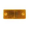 Αντανακλαστικό Αυτοκόλλητο & Βιδωτό 90mm x 40mm Proplast Πορτοκαλί 26109101 1 Τεμάχιο