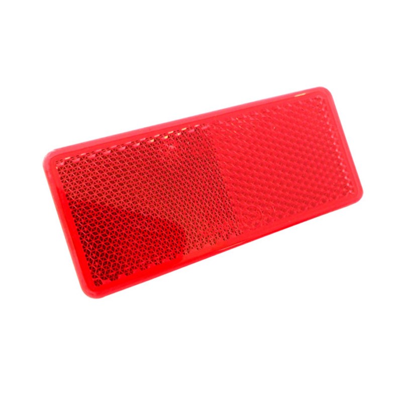 Αντανακλαστικό Αυτοκόλλητο 105mm x 55mm Proplast Κόκκινο 26104102 1 Τεμάχιο