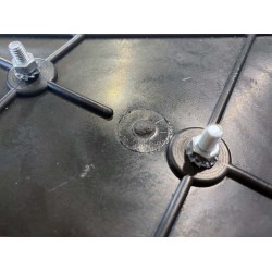 Αντανακλαστικό Τρίγωνο Βιδωτό Με 4 Εσωτερικά Τρίγωνα 155mm x 175mm Proplast Κόκκινο 26107104 1 Τεμάχιο