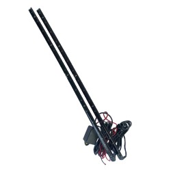 Διακοσμητικός Φωτισμός Led Ταινία 12Volt 40cm Κόκκινο (εναλλασόμενος φωτισμός) 2 Τεμάχια