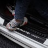 Διακοσμητικά Εσωτερικά Μασπιέ Πόρτας Carbon Look Amg Αυτοκόλλητα 4 Τεμάχια