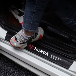 Διακοσμητικά Εσωτερικά Μασπιέ Πόρτας Carbon Look Honda Αυτοκόλλητα 4 Τεμάχια