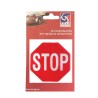 Αυτοκόλλητο Σήμα "STOP" 9cm x 8.8cm Με Επικάλυψη Σμάλτου 1 Τεμάχιο