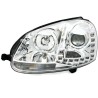 Φανάρια εμπρός led για VW Golf 5 , με λάμπες (Η1/H7) - σετ 2τμχ.