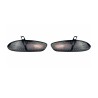 Πισινά Φανάρια Set Για Seat Leon 1P 09-12 Facelift Led Μάυρο Litec Innovation