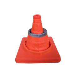 Κώνος Κυκλοφορίας Πτυσσόμενος Με Φως 62cm 20654