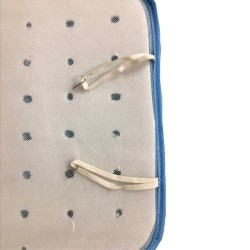 Πλατοκάθισμα Ψάθα Για Κάθισμα Αυτοκινήτου Μπομπ Σφουγγαράκης Τρέχει Για Αγκαλιά Γαλάζιο 1 Τεμάχιο