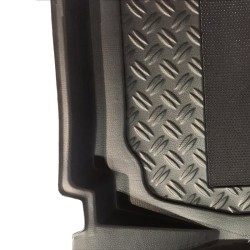 Πατάκι Πορτ-Παγκάζ 3D Σκαφάκι Για VW Polo 9N & 9N3 01-09 , Skoda Fabia 99-07 Hatchback , Seat Ibiza 6L 02-08 Plus 03-08 Μαύρο 01