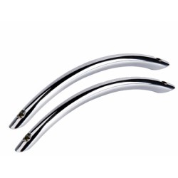 Μπάρες Ταχυτήτων Gear Bars "TT" 15cm x 2.9cm Χρωμίου 2 Τεμάχια