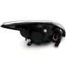 Φανάρια εμπρός led angel eyes για Ford Focus (2008-2011) - chrome , με λάμπες (Η1) - σετ 2τμχ.