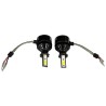 Λάμπες Led H3 C12 12/24Volt 36watt 5500lm 6000k 2 Τεμάχια