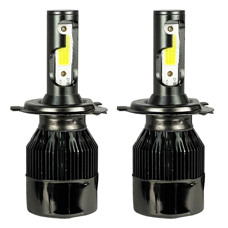 Λάμπες Led H4 C12 12/24Volt 36watt 5500lm 6000k 2 Τεμάχια