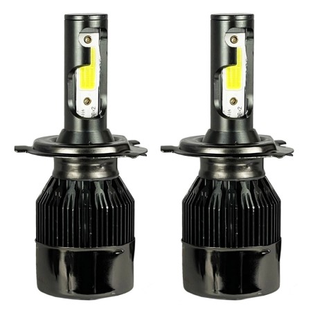 Λάμπες Led H4 C12 12/24Volt 36watt 5500lm 6000k 2 Τεμάχια