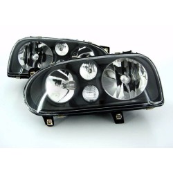 Φανάρια εμπρός για Vw Golf ΙΙΙ R32 Hella design , χωρίς λάμπες (Η7) - σετ 2τμχ.