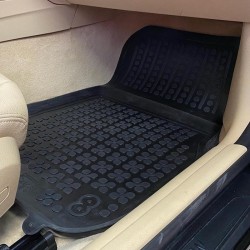 Πατάκια Σκαφάκια 3D Από Λάστιχο Για Bmw 3 F30 / F31 12-18 Rezaw Plast 4 Τεμάχια Μαύρα