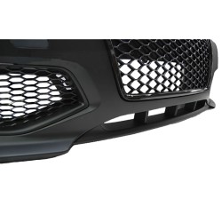 Μπροστινός Προφυλακτήρας Για Audi A3 8P 05-08 RS Look Με Μάσκα Μαύρη Γυαλιστερή