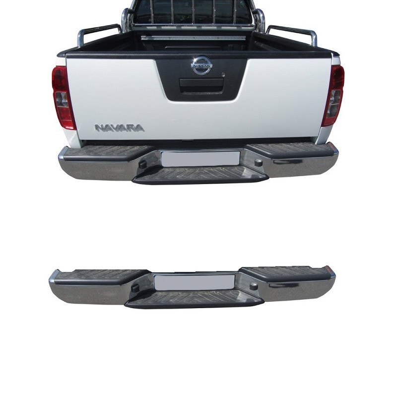 Πισινός Προφυλακτήρας Για Nissan Navara D40 05-15 2WD / 4WD Χρώμιο