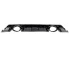 Diffuser Πίσω Προφυλακτήρα Για Audi TT 8S 14+ TTRS Look Με Μπούκες Από Abs Πλαστικό