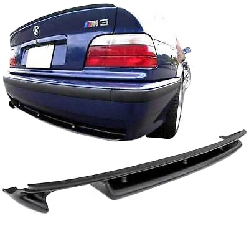 Diffuser Πίσω Προφυλακτήρα Για Bmw 3 E36 90-99 M3 Look (απλό προφυλακτήρα όχι M3) Από Abs Πλαστικό 1 Τεμάχιο