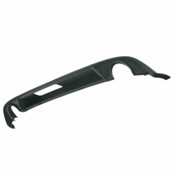 Diffuser Πίσω Προφυλακτήρα Για VW Golf VII (7.5) 17-20 Facelift GTI Με 2 Μονές Εξατμίσεις Δεξια & Αριστερά Από Abs Πλαστικό 1 Τε