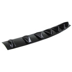 Diffuser Πίσω Προφυλακτήρα Universal Με 7 Πτερύγια Carbon Look Από Abs Πλαστικό 1 Τεμάχιο