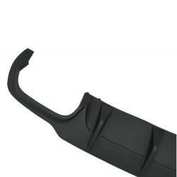 Diffuser Πίσω Προφυλακτήρα Για Mercedes-Benz C-Class W204 11-14 Facelift Amg C63 Look Με 2 Διπλές Εξατμίσεις Δεξιά & Αριστερά Απ