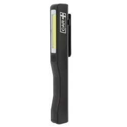 Φακός Μπαταρίας Μαύρος COB Led Mini Flashlight CAR+ 240Lm / 80Lm 3W LWLDISP
