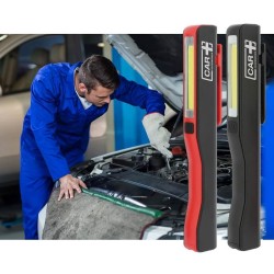 Φακός Μπαταρίας Μαύρος COB Led Mini Flashlight CAR+ 240Lm / 80Lm 3W LWLDISP