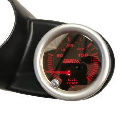 Όργανο Θερμοκρασίας Λαδιού Racesport "Phantom Look" Φιμέ 52mm Με 7 Χρώματα
