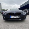 Μπροστινά Φανάρια Set Για Bmw 3 F30/F31 11-15 Led Angel Eyes Μαύρα H7/H7 Με Μοτέρ Depo