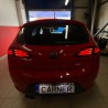Πισινά Φανάρια Set Για Seat Leon 1P 05-09 Led Κόκκινο/Φιμέ Sonar