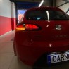 Πισινά Φανάρια Set Για Seat Leon 1P 05-09 Led Κόκκινο/Φιμέ Sonar