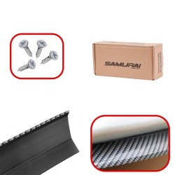 Μπροστινό Spoiler Universal Samurai Lip Safe & Style 2500mm Carbon 1 Τεμάχιο