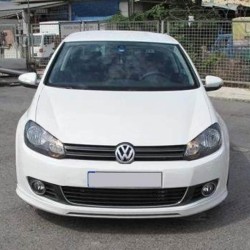 Μπροστινό Spoiler Για VW Golf VI (6) 08-12 Votex Look Από Abs Πλαστικό 1 Τεμάχιο