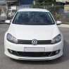 Μπροστινό Spoiler Για VW Golf VI (6) 08-12 Votex Look Από Abs Πλαστικό 1 Τεμάχιο