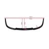 Μπροστινό Spoiler Universal Lip Spoiler CUΡ 2.0 Cupra Look Από Abs Πλαστικό 3 Τεμάχια