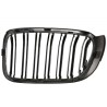 Καρδιές Μάσκας Για Bmw X3 F25 LCI 14-17 / X4 F26 14-17 M4 Look Με Διπλή Γρίλια Μαύρο Γυαλιστερό Με 7 Γρίλιες 2 Τεμάχια