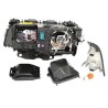 Φανάρια εμπρός angel eyes BMW E38 (1998-2001) - chrome , χωρίς λάμπες (Η7) - σετ 2τμχ.