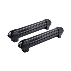Μπάρες Βάσεις Σκι / Snowboard Cruz Ski Rack Dark 4 940-222 (4 Ζεύγη Σκι ή 2 Snowboards) 2 Τεμάχια