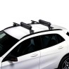 Μπάρες Βάσεις Σκι / Snowboard Cruz Ski Rack Dark 4 940-222 (4 Ζεύγη Σκι ή 2 Snowboards) 2 Τεμάχια