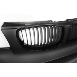Μπροστινός Προφυλακτήρας Για Bmw 1 E81/82/87/88 04-13 1M Look Με Καρδιές Μάσκας