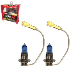 Λάμπες Αλογόνου H3 12V 55w Superwhite Type-R TR-9102W 2 Τεμάχια
